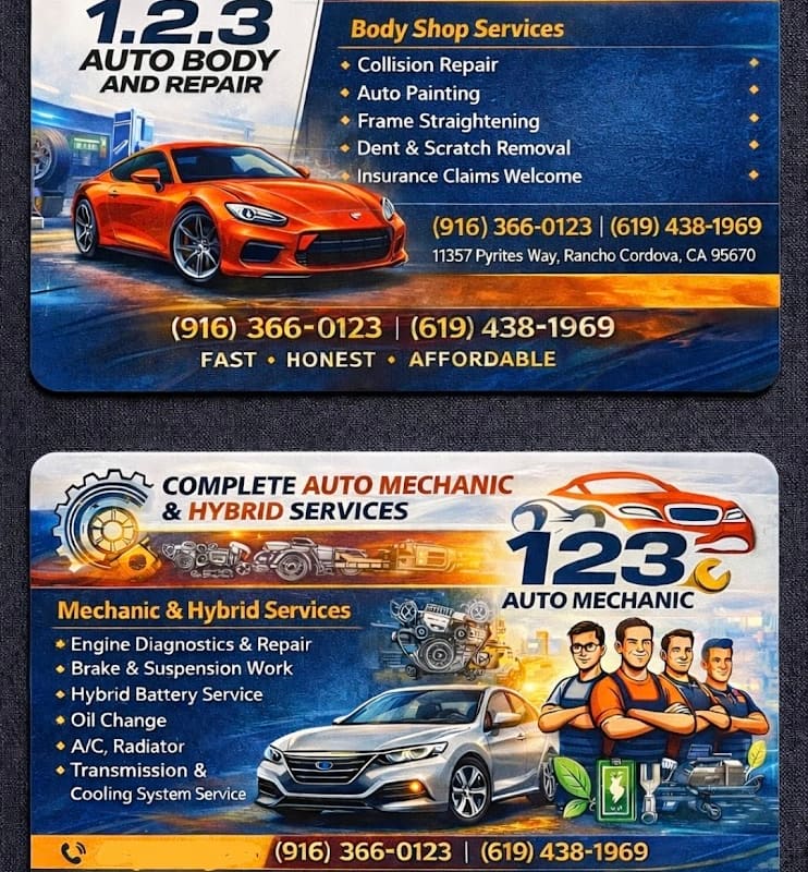 123 Auto Body & Repair