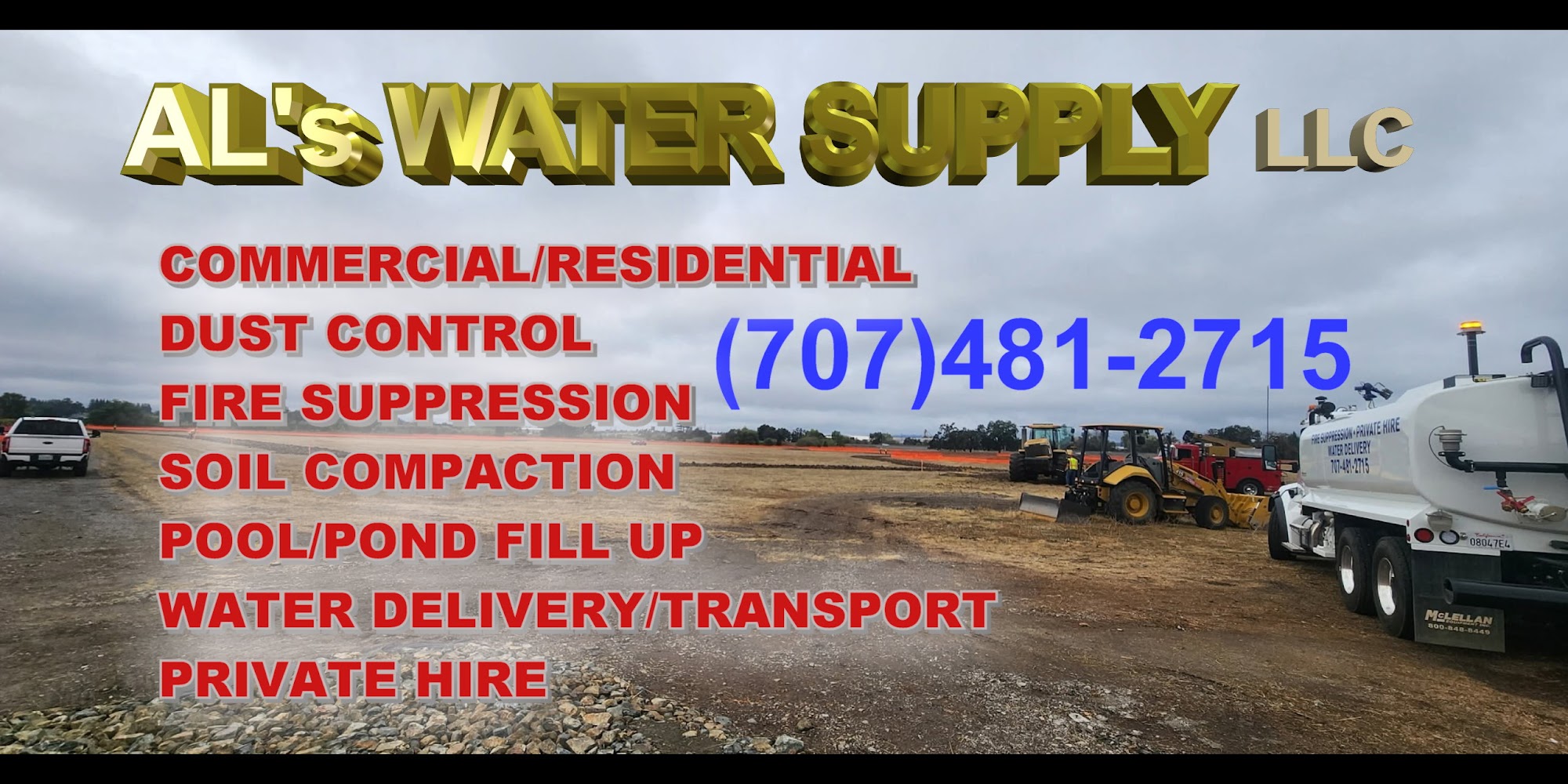 Al's Water Supply LLC — Water Treatment in Willits, CA