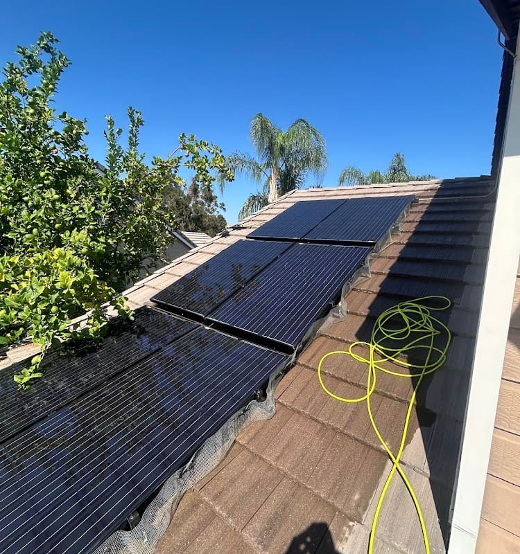 Alpha Pro Solar cleaning