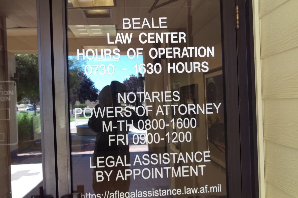 Beale Air Force Base Legal Office