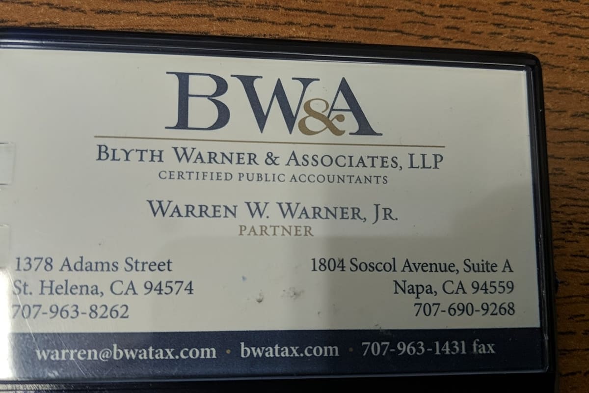 Blyth Warner & Associates, LLP