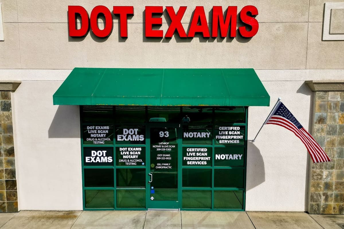DOT EXAMS / Gill Family Chiropractic