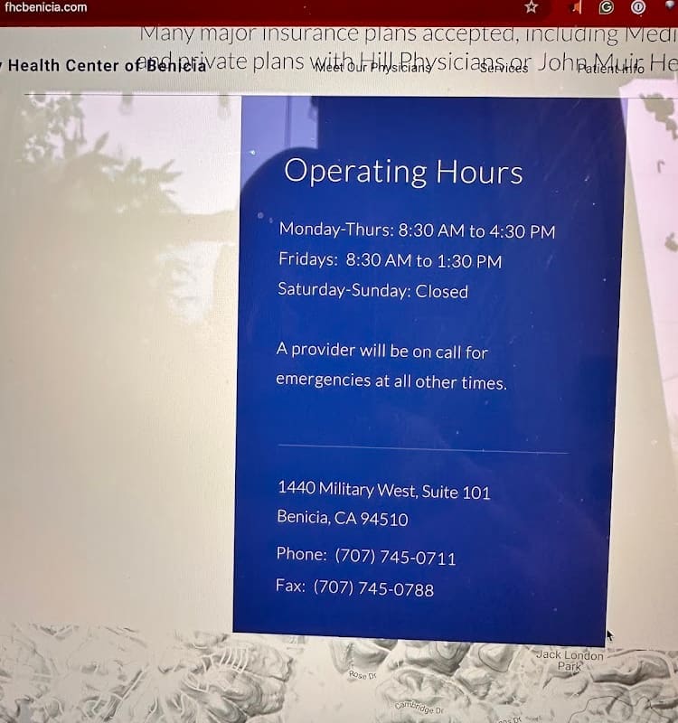 Family Health Center of Benicia: Dalton Laura MD