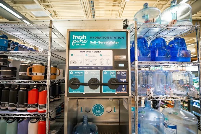 FreshPure Waters - Cal Mart Grocery Water Refill Station — Water Treatment in Calistoga, CA