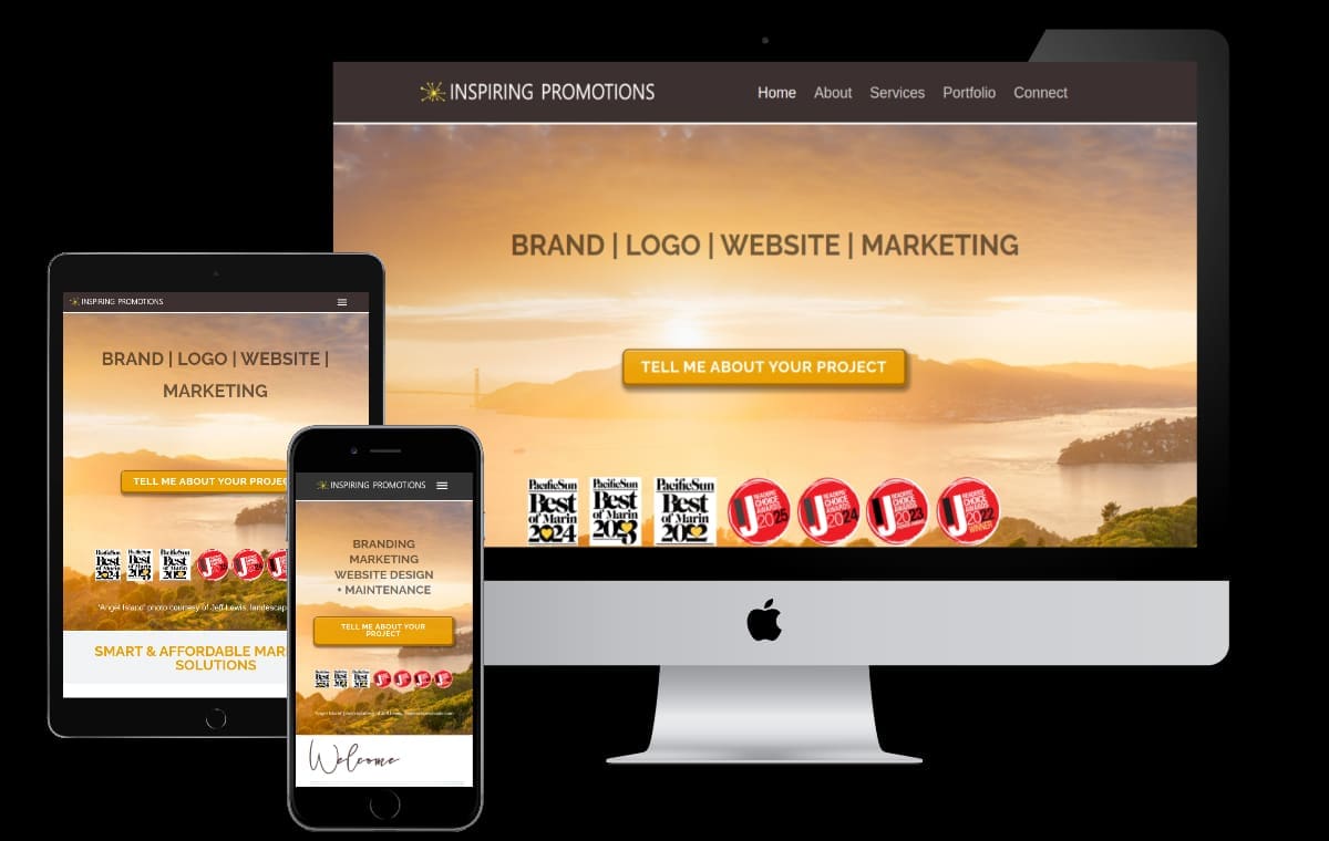 Inspiring Promotions Website Design