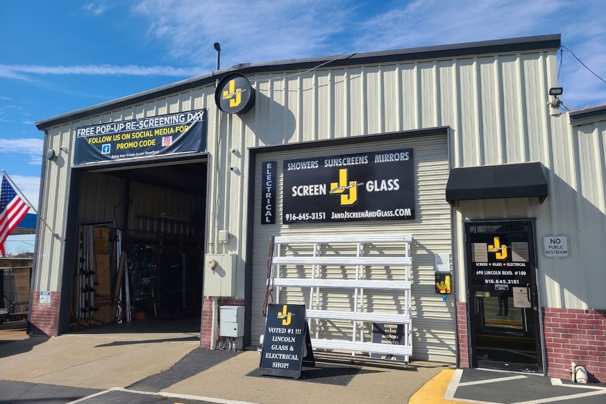 J & J Screen & Glass / Electrical (Lincoln Glass)