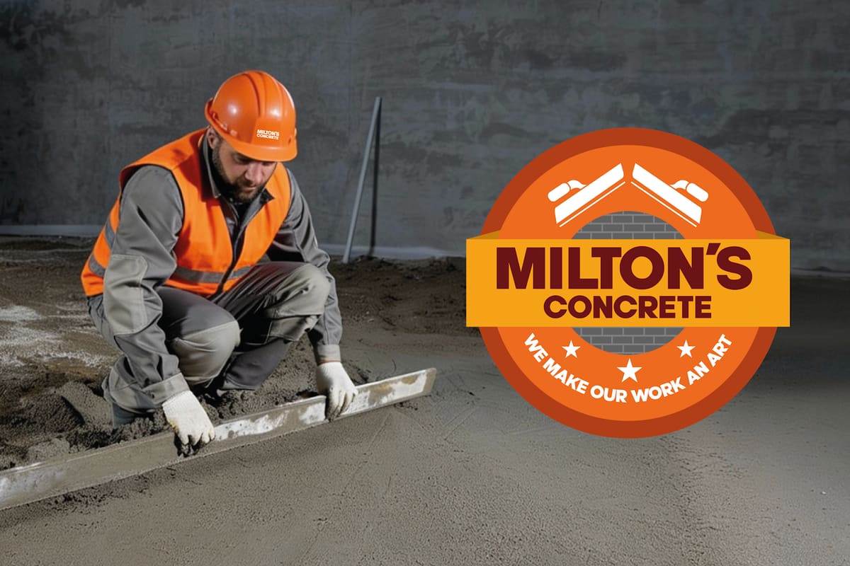 Milton's Concrete Sacramento Concrete Contractor