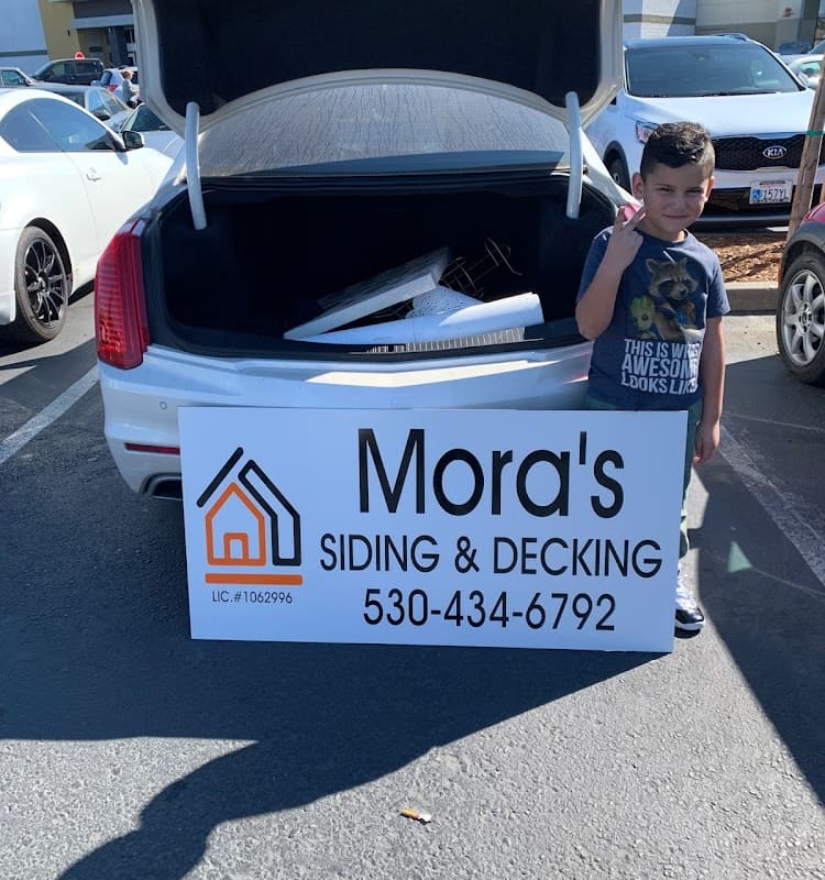 Mora's siding decking