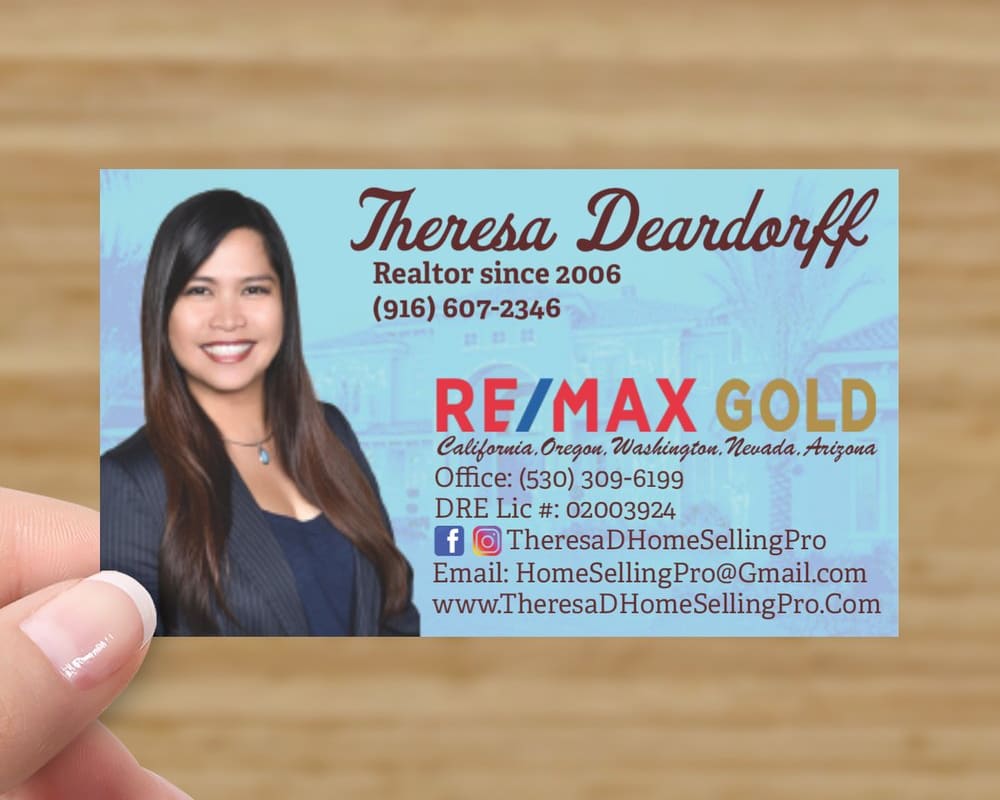 REMAX GOLD Woodland Real Estate Company Theresa Deardorff Home Selling Pro