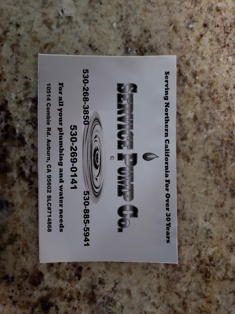 Service Pump Co — Water Treatment in Auburn, CA