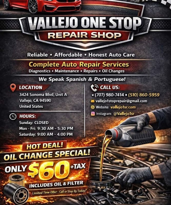 Vallejo One Stop Repair Shop