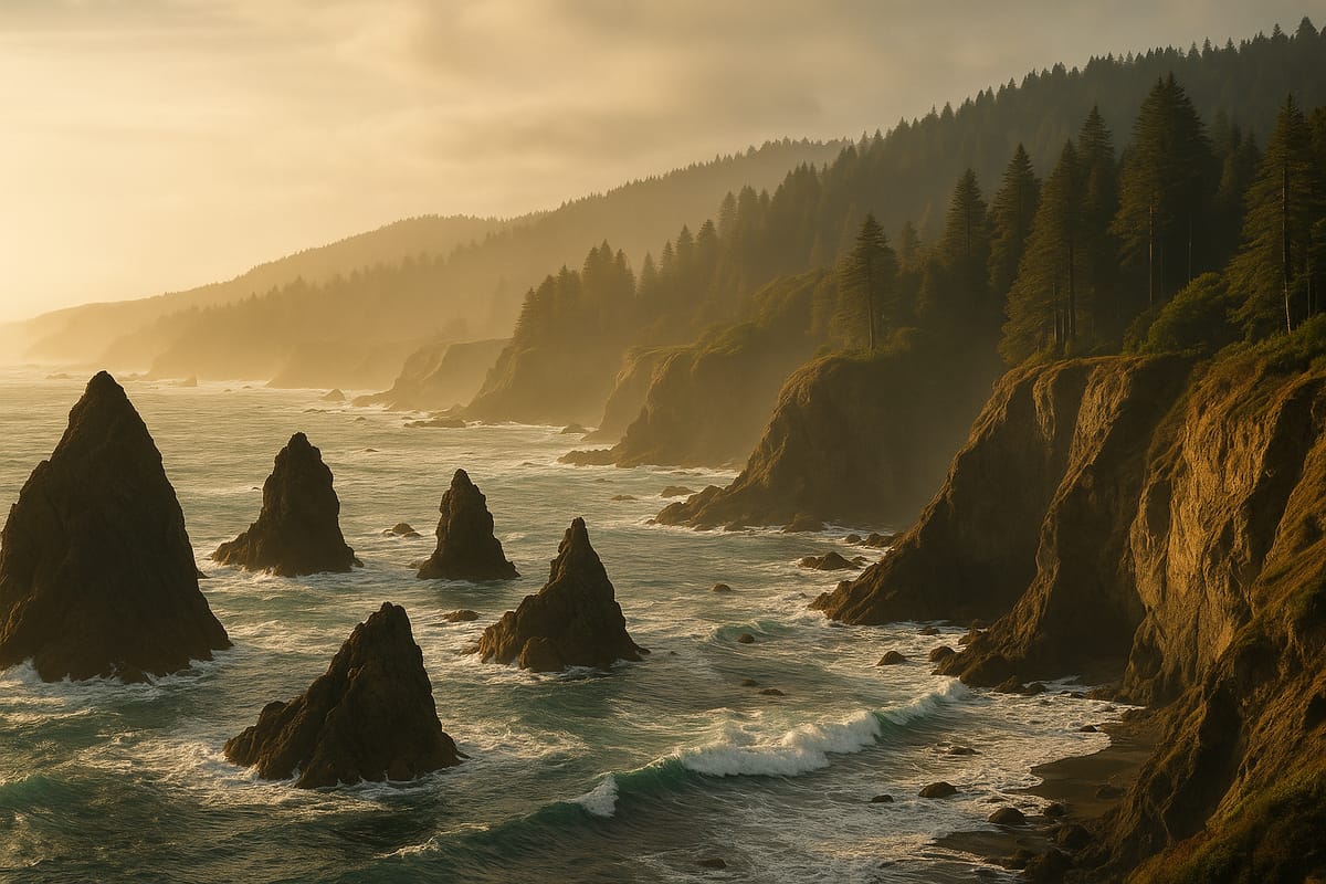Mendocino County landscape